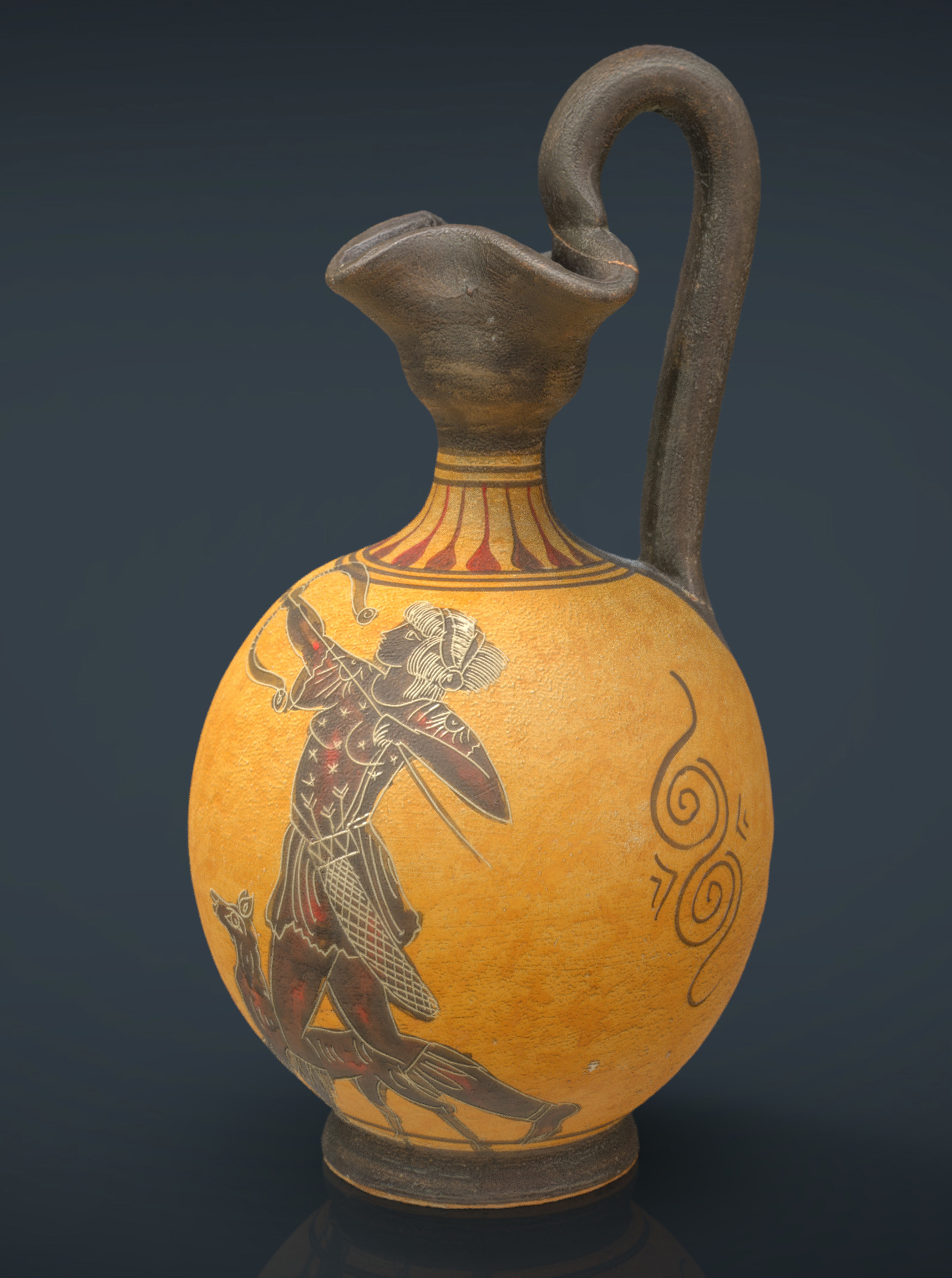 Realistic Greek Vase 3d Model