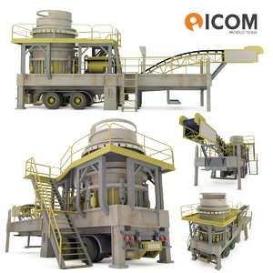 industrial mobile crushing plant max