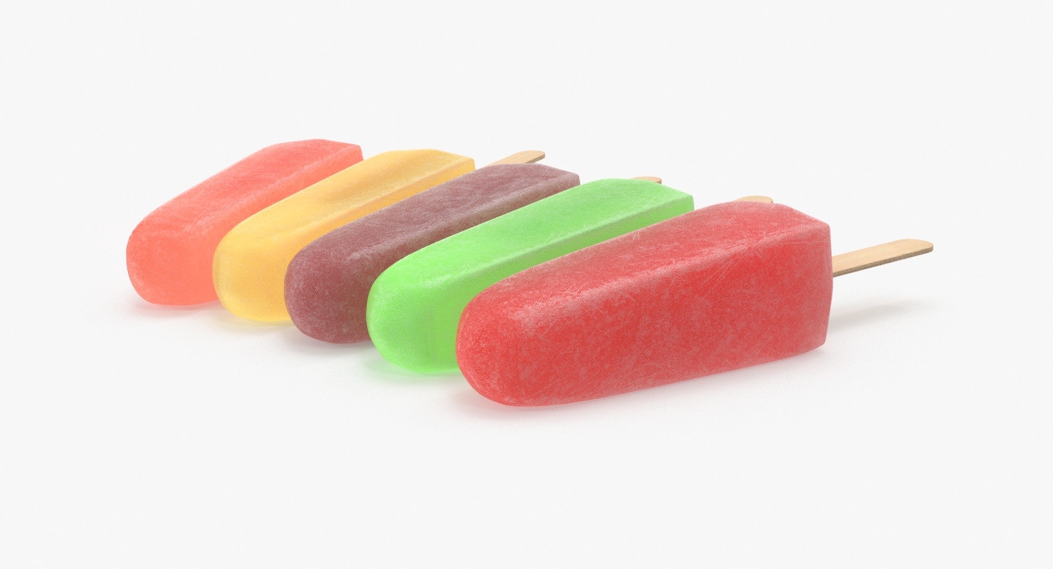 3d model popsicle