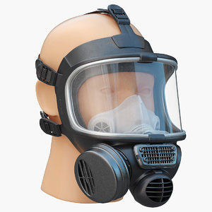 3d safety gasmask