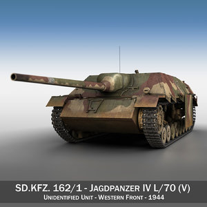 3d model jagdpanzer iv l 70