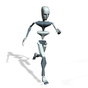 Sprint run freeze position