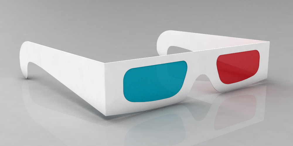 3d Glasses Anaglyph