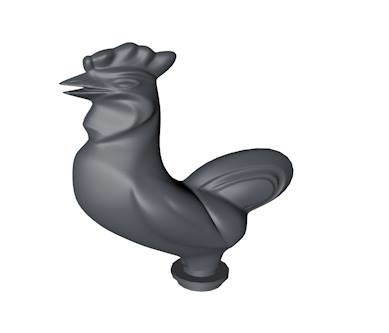 3ds lego rooster