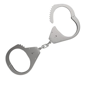 3d handcuff cuff model