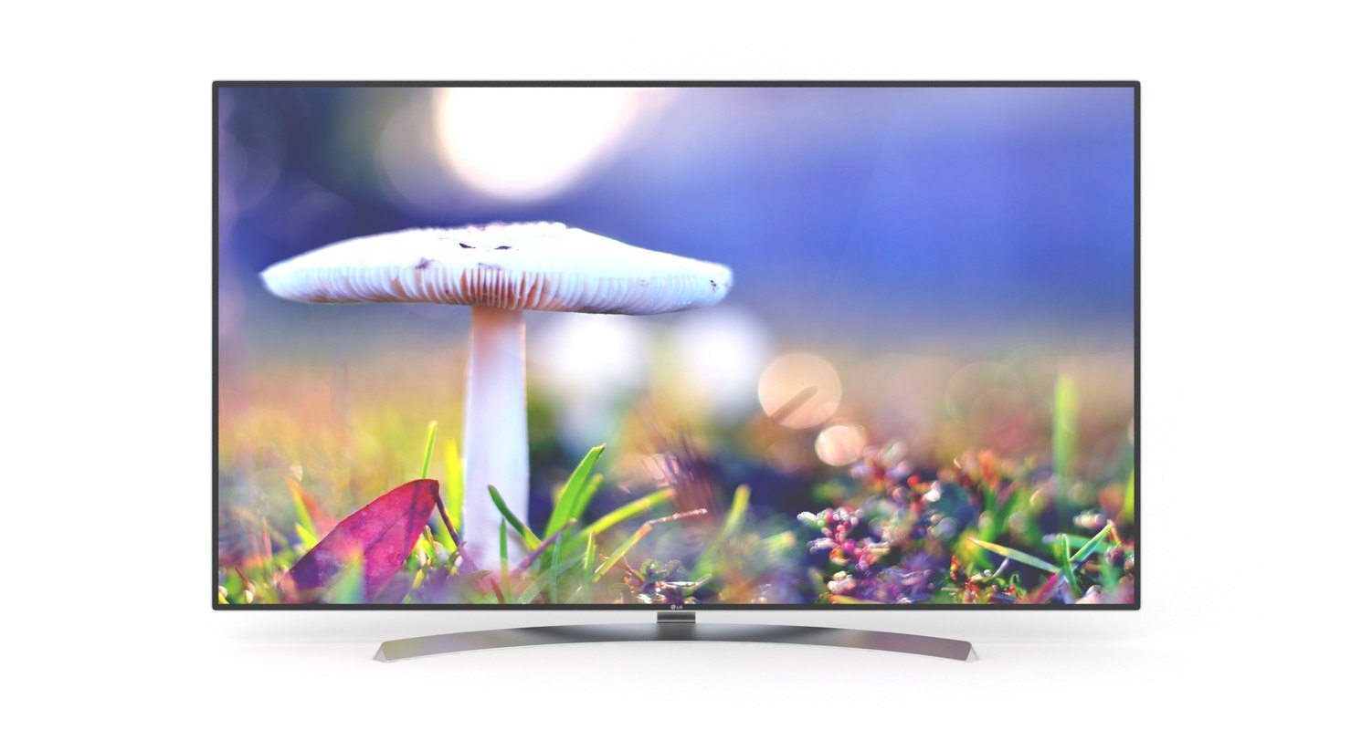 3d model lg tv uhd