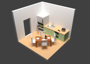 Kitchen 3D Models for Download | TurboSquid