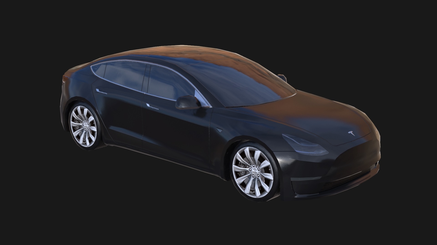 Tesla 3d model