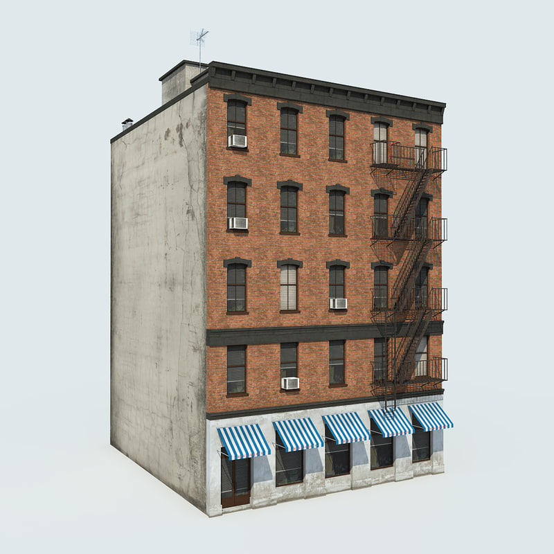 3d model of nyc building 1