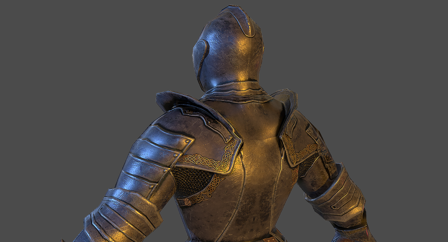 中世纪骑士013d模型