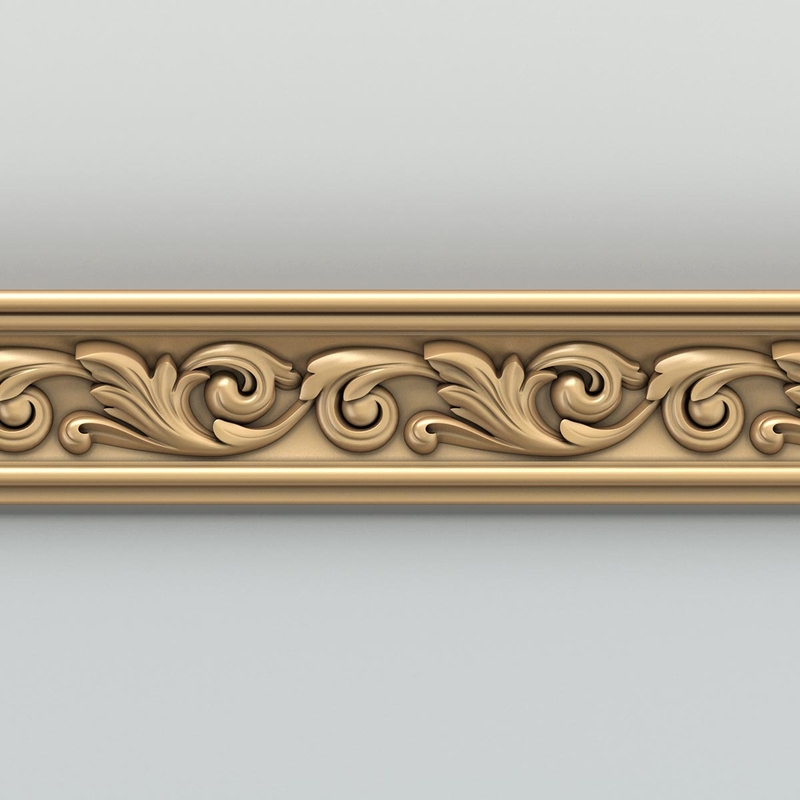 decorative molding 3d max