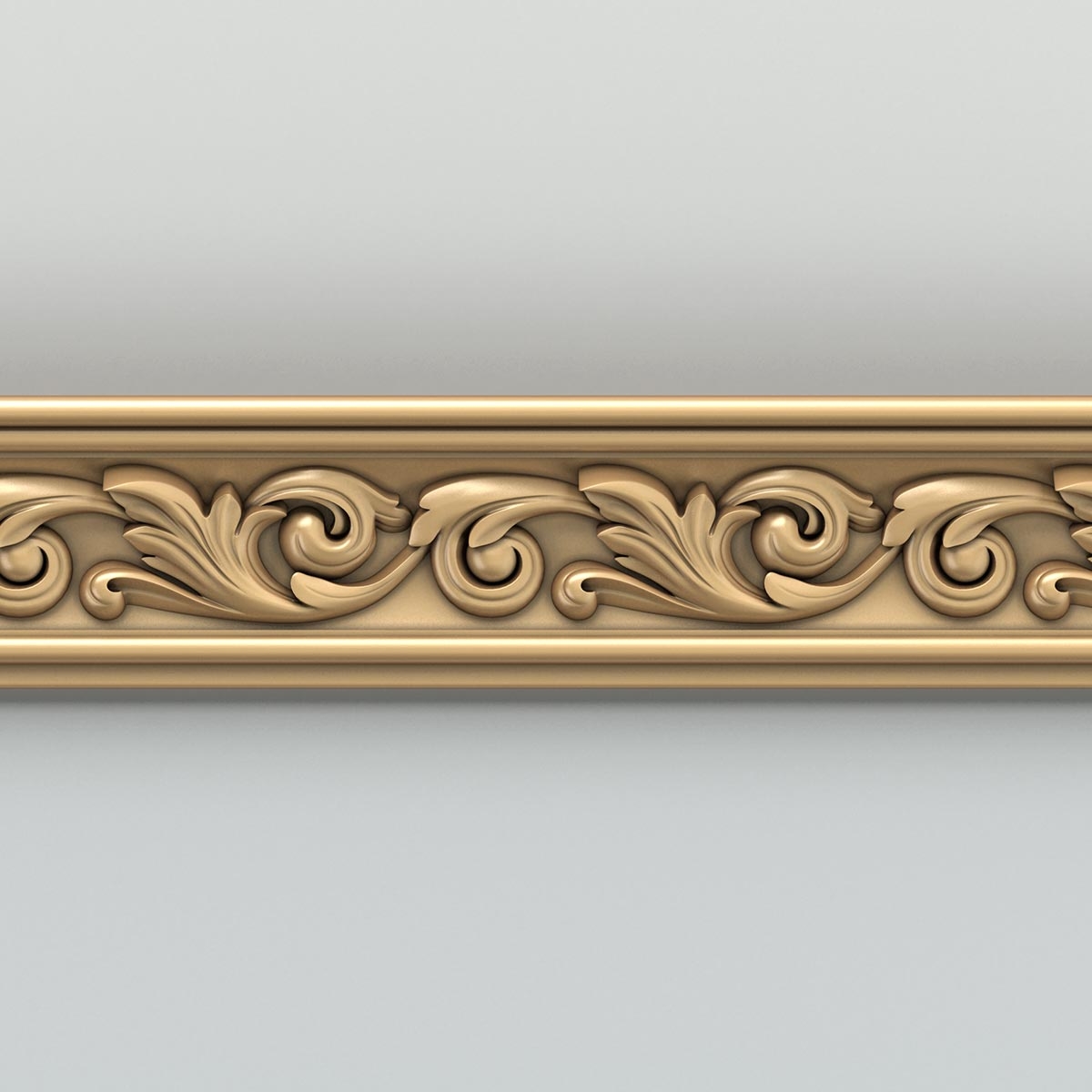 decorative molding 3d max