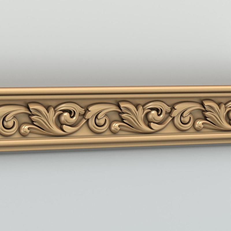 decorative molding 3d max