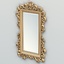 3d carved rectangle mirror frame