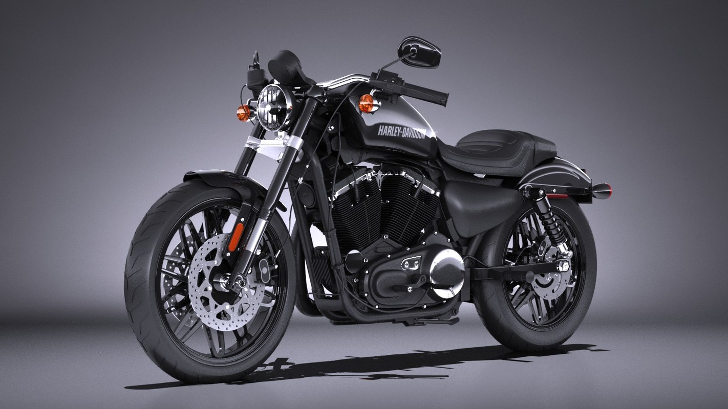 Harley Davidson Roadster 3d Model