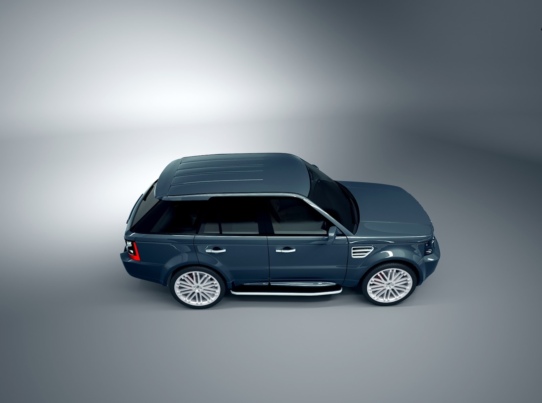 range rover sport 3d model