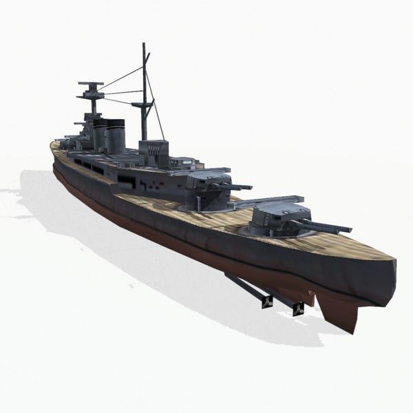 3d admiralclass battlecruisers model
