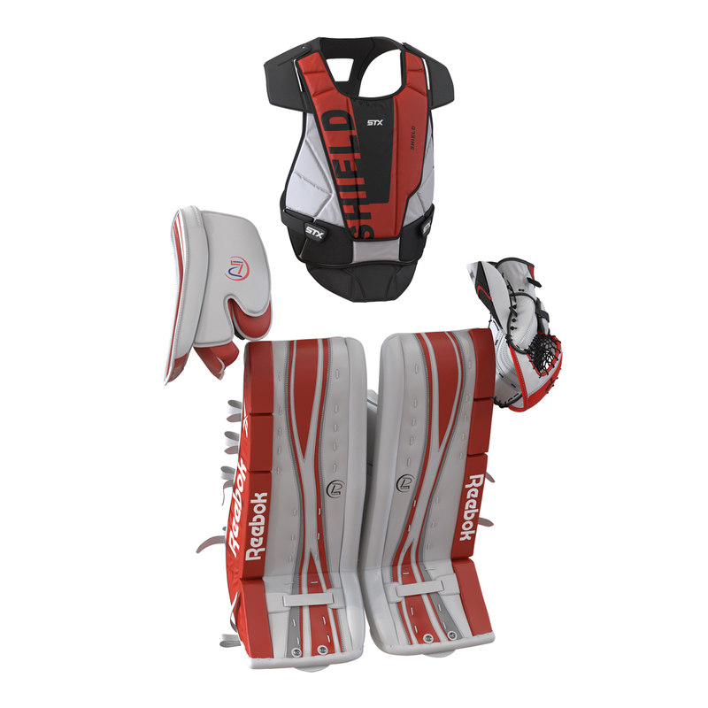 hockey goalie protection kit 3d 3ds