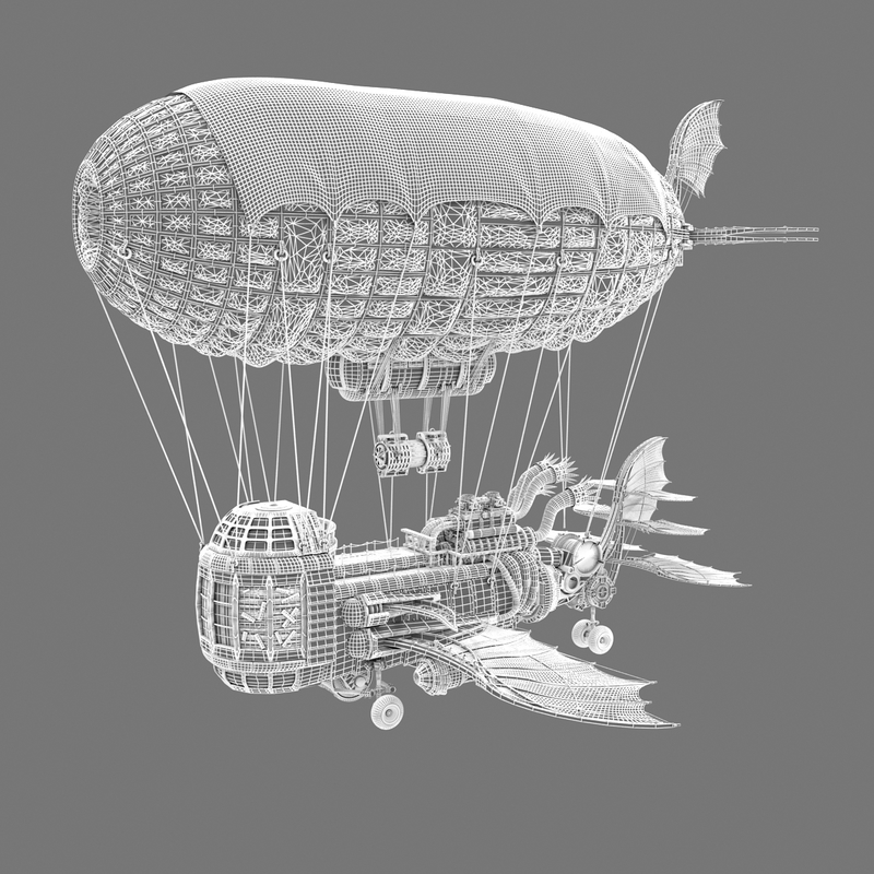 airship air 3d model