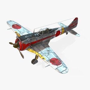 aircraft ki-44 otsu shoki max