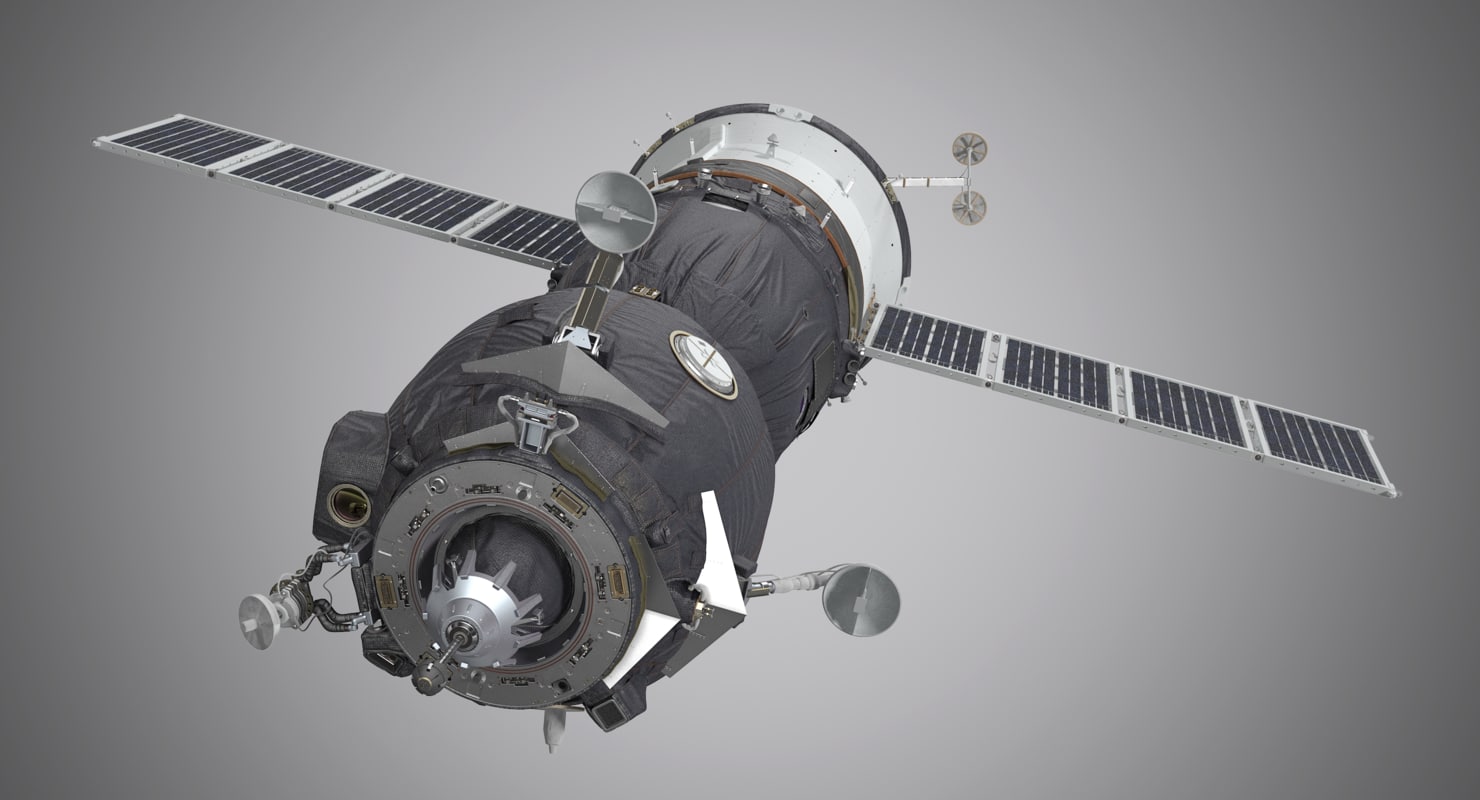 3d model soyuz spacecraft