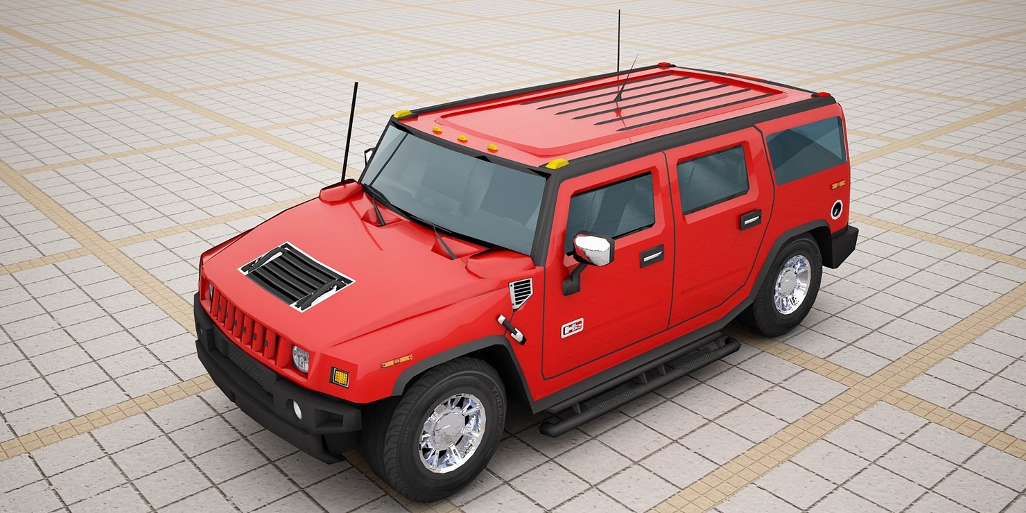 Hummer автомобилей механик 3d