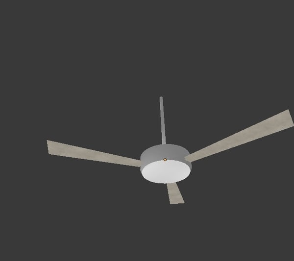 Fan Lamp Animation Obj Free