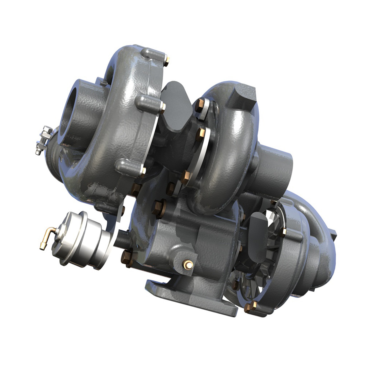 3d model turbo turbocharger