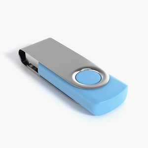 3d model usb flash drive
