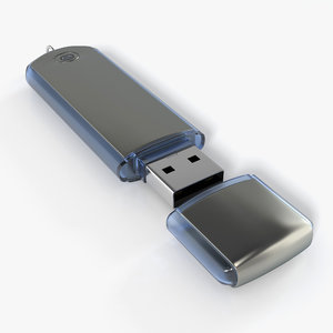usb flash drive 3d 3ds