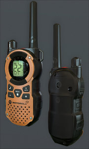 3d motorola walkie talkie model