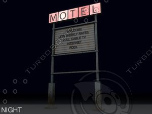 3ds motel old sign