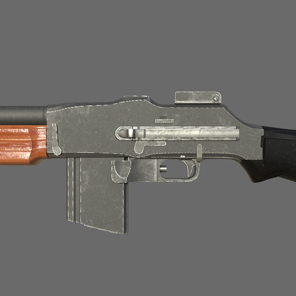 3d M1918 Browning Automatic Rifle