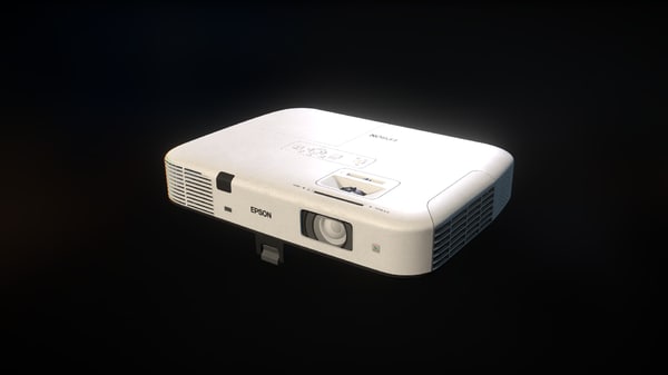 Epson Powerlite 3020e Projector 3d Model 6525