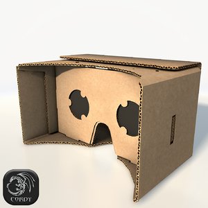 google cardboard 3d model