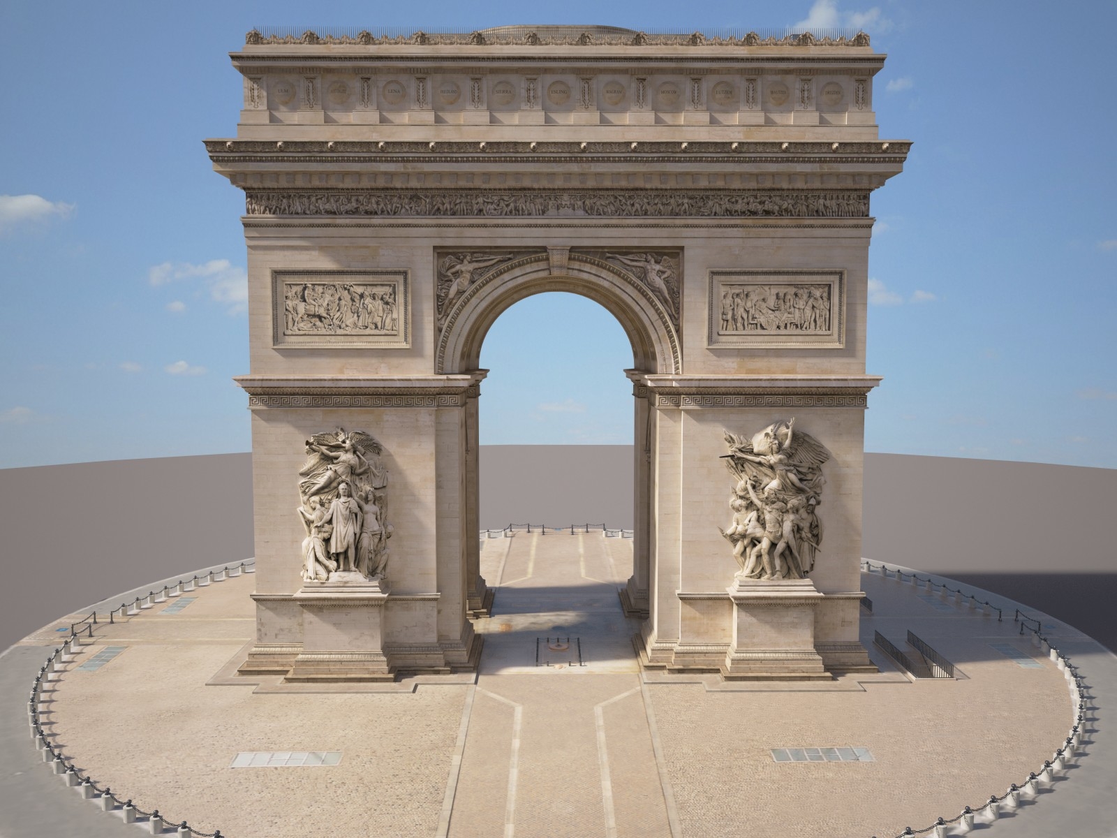 view-of-the-triumphal-arch-from-north