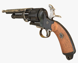 le mat revolver 3d model