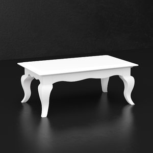 dall agnese coffee table 3d model
