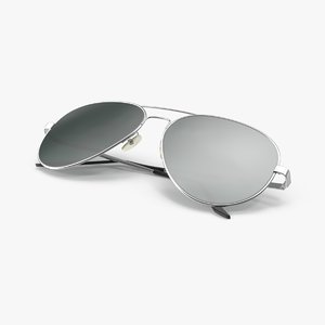 sunglasses folded 3d max