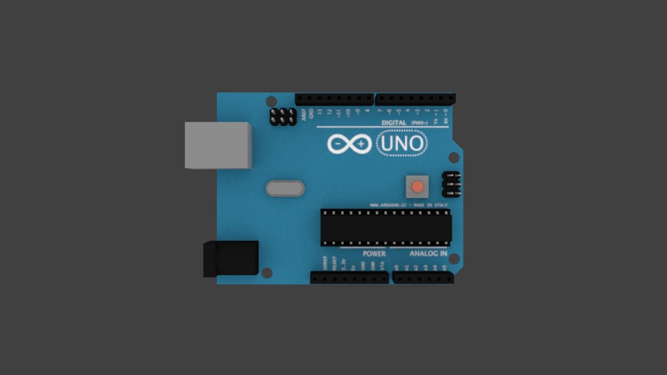 Arduino Uno 3d Model Free Download