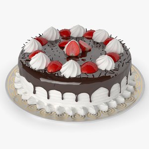 Cake Cinema 4d Models For Download Turbosquid