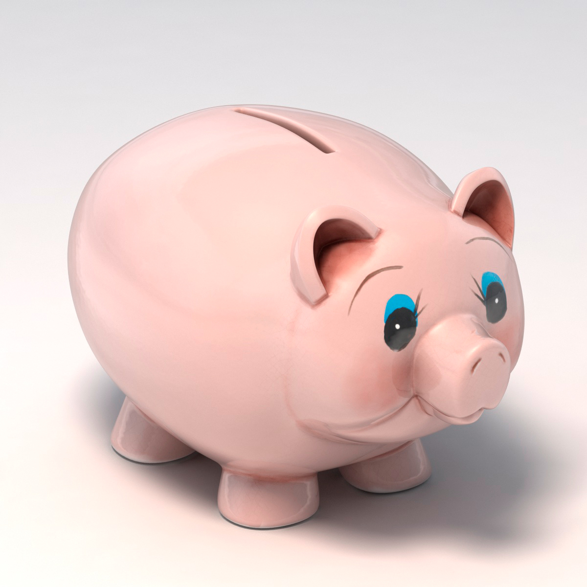 piggy bank 3d model