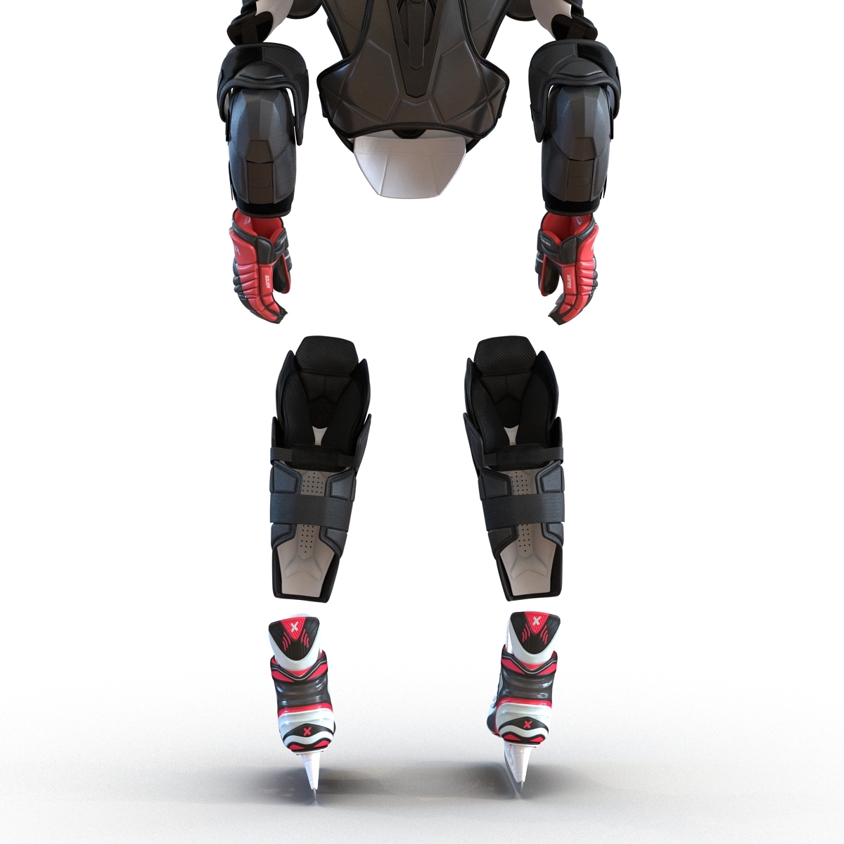 hockey protective gear kit 3ds