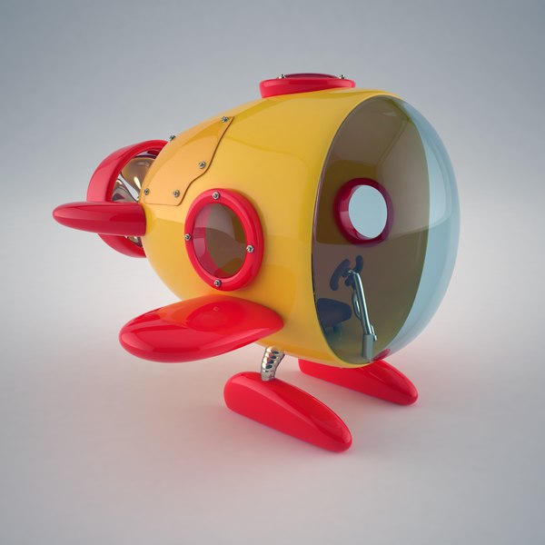 cartoon mini submarine