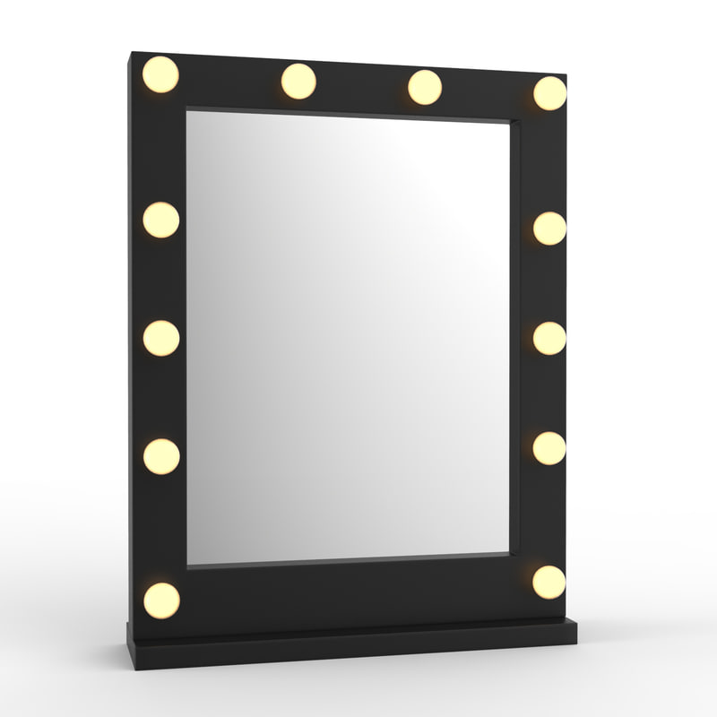 3d makeup mirror model