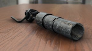 3d grenade launcher rifle model
