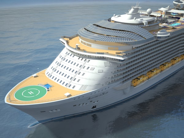 3d allure seas cruise model