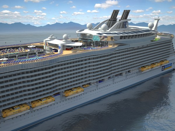 3d allure seas cruise model