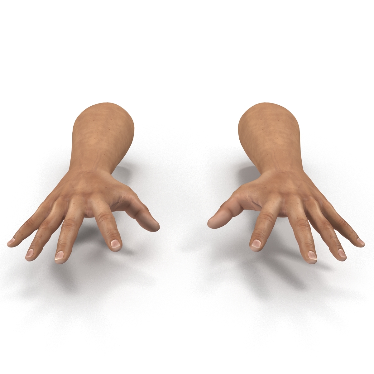 3d model man hands pose 4