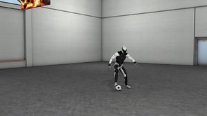 mocap dribbling and shot